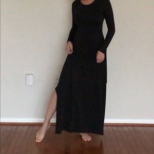 [Tov] Asymmetrical black dress